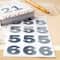 Silver Foil Number Stickers by Recollections™